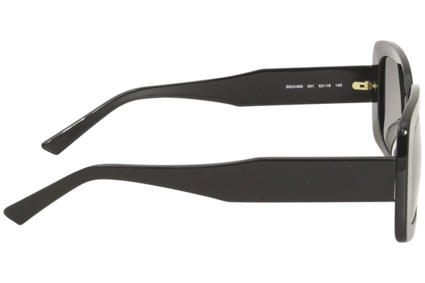 Balenciaga BB0048S 001 Sunglasses Women s Black Grey Lenses