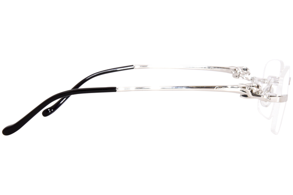 Cartier Core Range CT0281O 002 Eyeglasses Silver Rimless 54