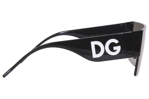 Dolce & Gabbana DG2233 3277K1 Sunglasses Black/Grey Silver