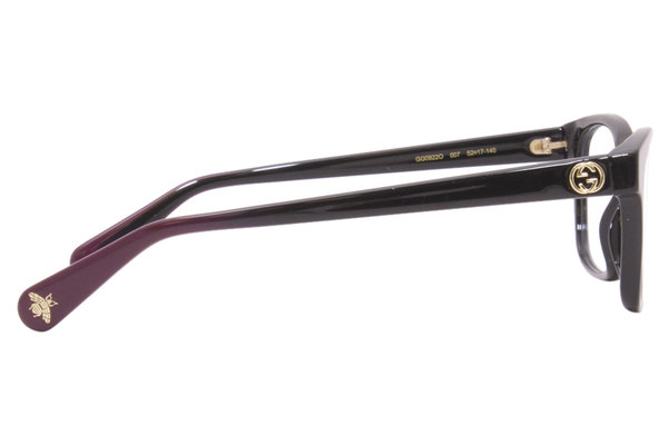 メガネ Gucci GG0922O 005 Black Optical Frame NEW Gucci GG0922O Eyeglasses 005 BLACK FRAME DEMO LENS 52-17