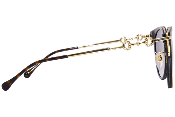 サングラス Gucci Sunglasses GG1015SK 003 Brown Asian Fit Round Gucci Sunglasses Woman Havana GG1015SK-003 | Sakurawatches.com