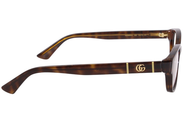 Gucci Women's GG0639OA 002 Eyeglasses Frame Havana Full