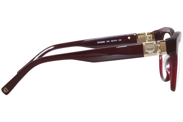maaさま専用•*¨*•.¸♬︎ MCM MCM2699 615 Eyeglasses Women's Red Full Rim Cat Eye 55