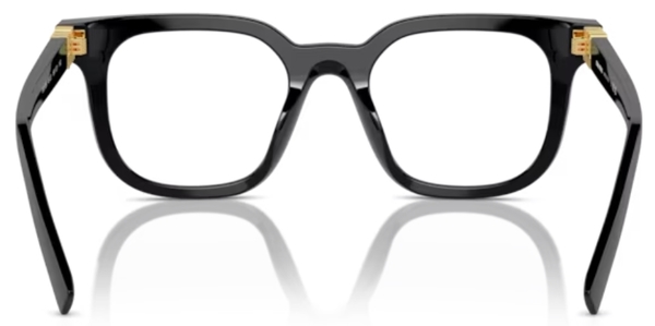Miu Miu MU 06XV 16K1O1 Eyeglasses Women's Black Full Rim