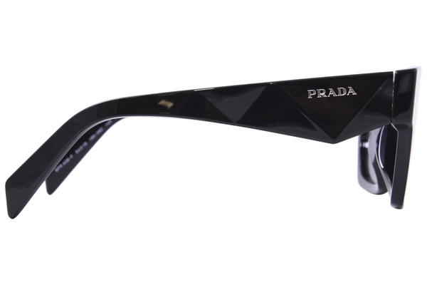 Prada PR A06S 16K08Z Sunglasses Men's Black/Dark Grey Pillow Prada PR A06S 16K08Z Sunglasses Men's Black/Dark Grey Pillow