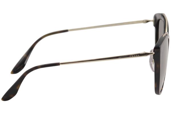 PRADA SPR 20U UAO-5O0 BROWN GOLD AUTHENTIC SUNGLASSES SPR20U