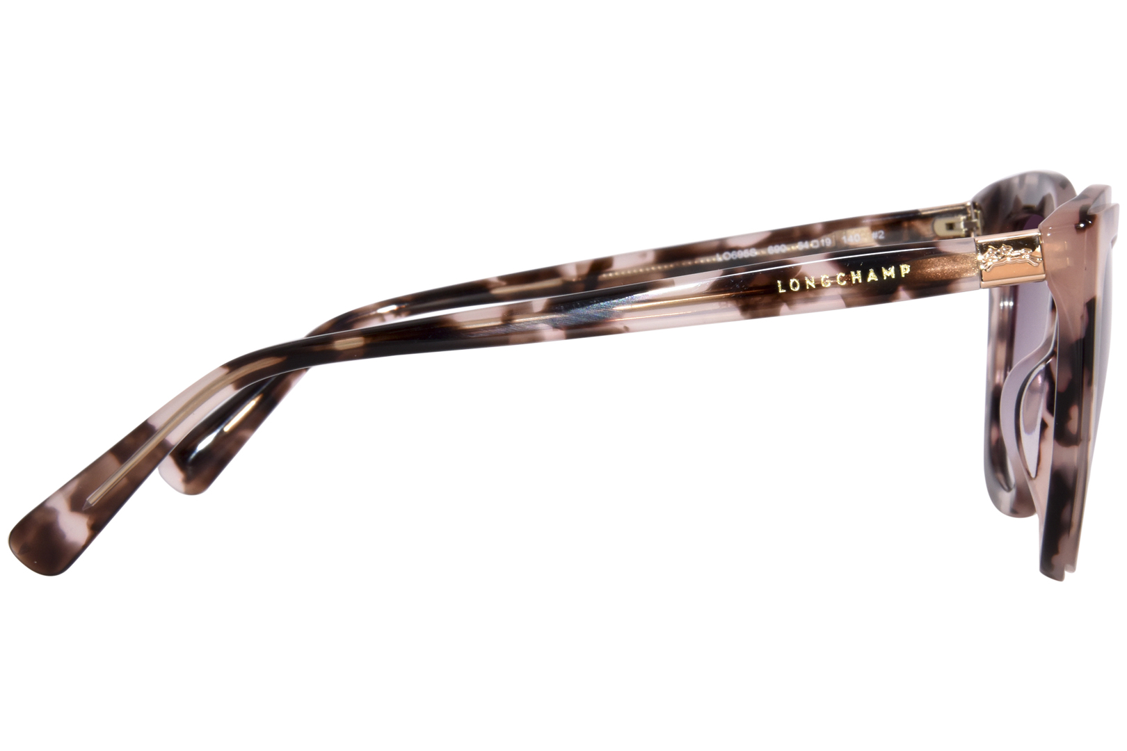 Longchamp LO695S 690 Sunglasses Women's Rose Havana/Pink