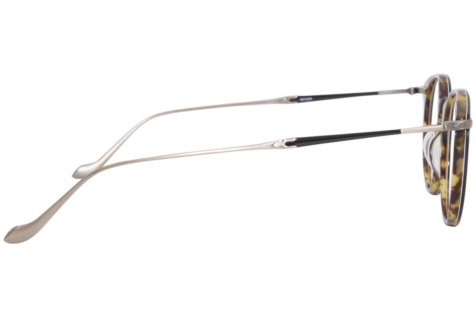 Matsuda M2056 BKTO-AG Titanium Eyeglasses Men's Black