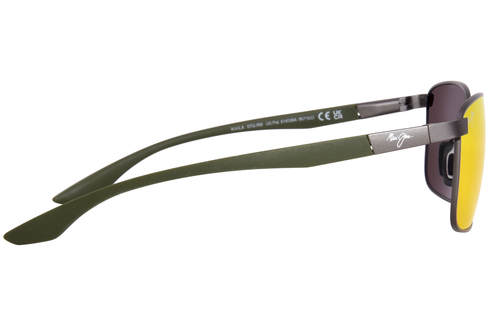 Maui Jim Kaala MJ856-02 Sunglasses Dark Gunmetal/Green