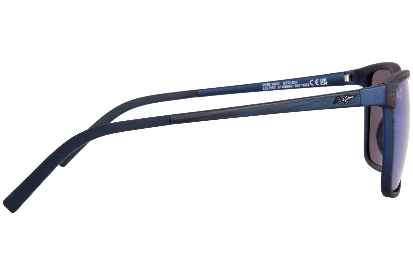 Maui Jim One Way MJ-875-03 Sunglasses Dark Navy/Polarized