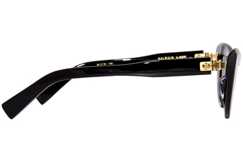 サングラス BALMAIN Woman Sunglasses Black BPS135A54A BLACK/GOLD Balmain Jolie BPS-135A Sunglasses Black/Gold/Grey Cat Eye 54
