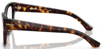 Burberry BE2420 4106 Eyeglasses Women's Yellow Havana Full