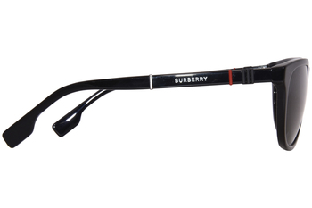NIB Burberry 4319 Black Sport Plastic Large Men's Sunglasses