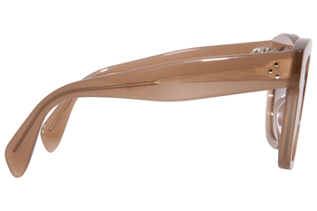 極美品 CELINE セリーヌ サングラス CL4002UN 45Fブラウン Celine CL4002UN 93B Sunglasses Womens Shiny Lime Transparent