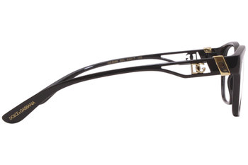 Dolce & Gabbana Eyeglasses Women's DG5066 501 Black 54-17