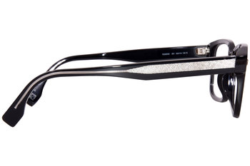 Fendi FE50030I 001 Eyeglasses Women's Shiny Solid Black Full