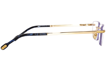 メガネ Fred FG50022U 030 Luxury Titanium Gold Glasses Fred Eyeglass Frame FG50022U 030 Luxury Gold Titanium Unisex