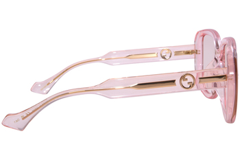 Gucci GG1557SK 003 Sunglasses Nude/Pink Gradient Rectangle