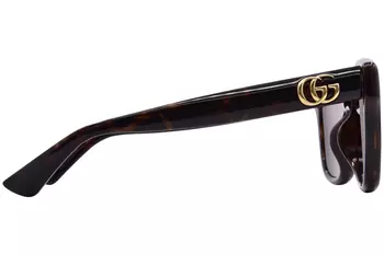 Gucci GG1830SK 003 Sunglasses Women's Burgundy/Red Square