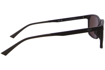 サングラス Maui Jim Maui Jim - PULAMA - grey pulama shiny black Maui Jim Polarized Pulama MJ618-02 Sunglasses Men's Black