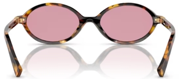 Miu Miu MU 04ZSF VAU07F Sunglasses Women's Honey Havana/Grey