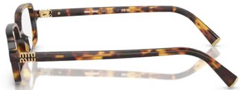 Miu Miu MU 11ZSF VAU2Z1 Sunglasses Women's Honey Havana