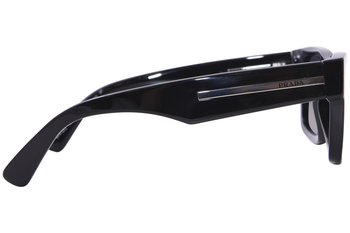 PRADA 25SS サングラス ブラック系 Made In Italy 中古・古着通販】PRADA (プラダ) サイドロゴサングラス ブラック