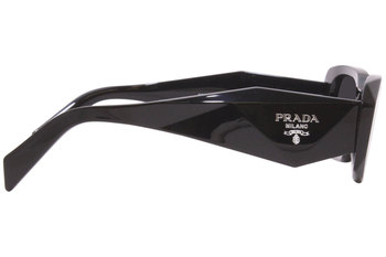 Prada Sunglasses Women's SPR-17W 1AB-5S0 Black/Dark Grey