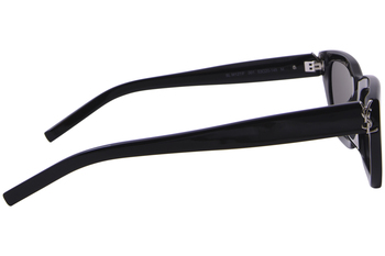 Saint Laurent SL-M127/F 001 Sunglasses Women's Black/Black
