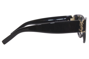 サングラス SAINT LAURENT Woman Sunglasses Grey SLM94 001 Saint Laurent SLM94 001 Sunglasses Women's Black/Grey Cat