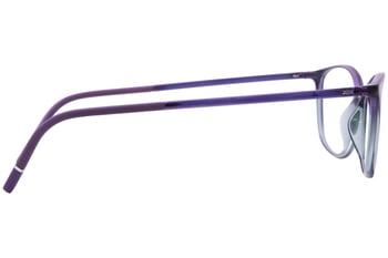Silhouette SPX-Illusion 1617 Eyeglasses 4010 Tricolore Grape Silhouette SPX-Illusion 1617 Eyeglasses 4010 Tricolore Grape