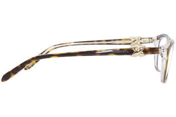 Tiffany & Co. TF2074 8155 Eyeglasses Women's Havana/Transp