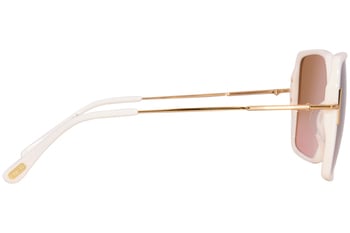 Tom Ford Joanna TF1039 25F Sunglasses Women's Shiny Ivory