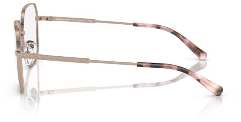 Michael Kors スクエアフレムメカネ MK3071 1108 Michael Kors Avignon MK3071 1108 Eyeglasses Women's Rose