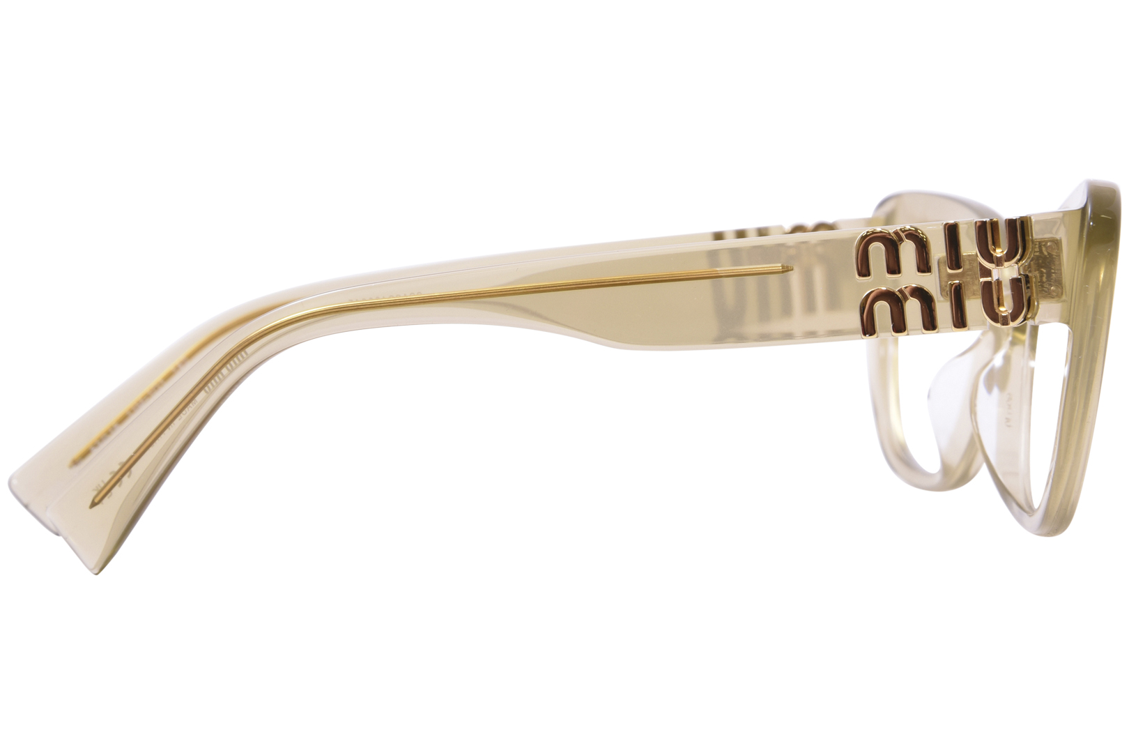 Miu Miu MU-05VV 11M1O1 Eyeglasses Women's Ivy Opal Full Rim