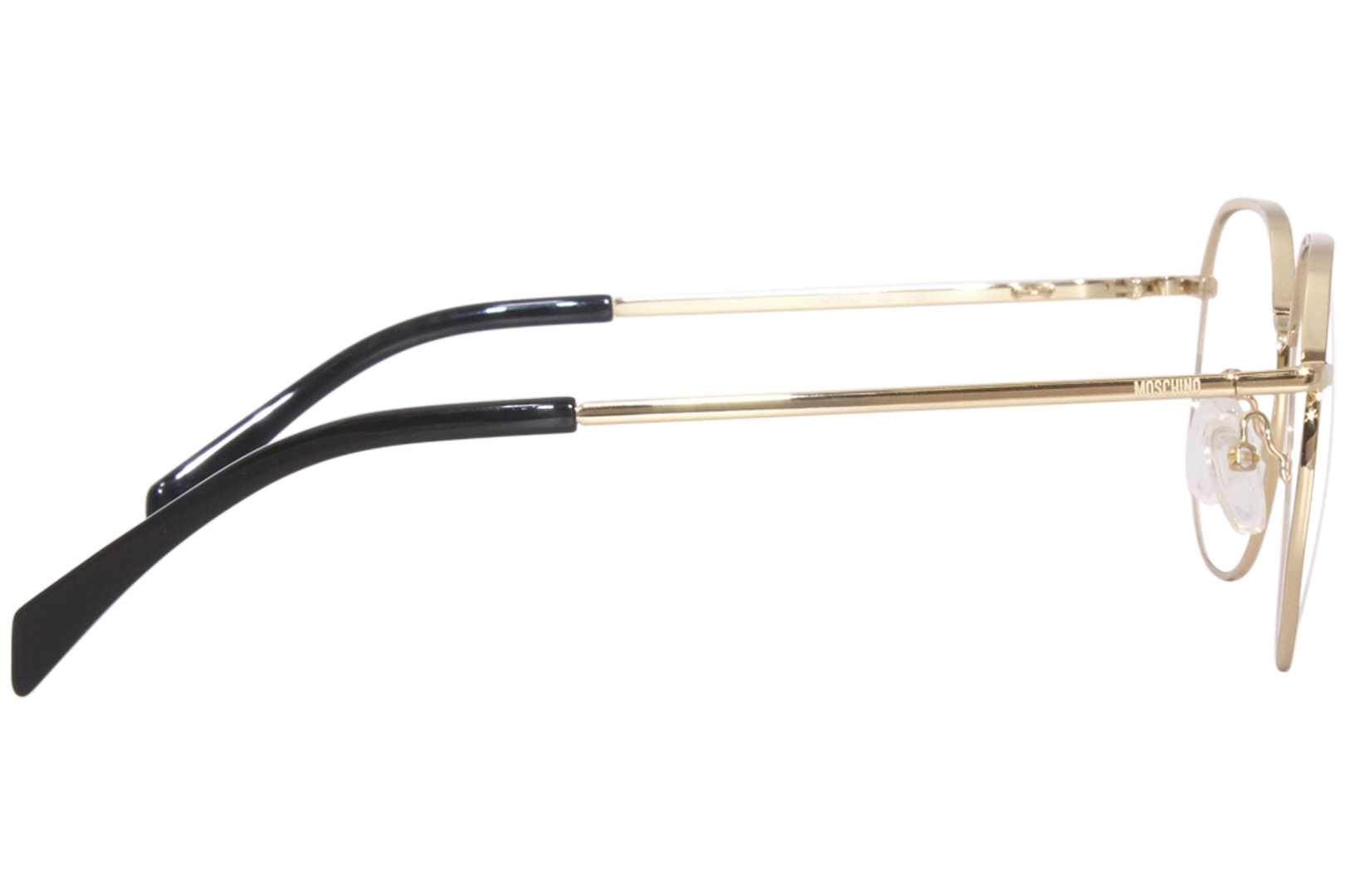 Moschino MOS542 000 Eyeglasses Women's Rose Gold Full Rim