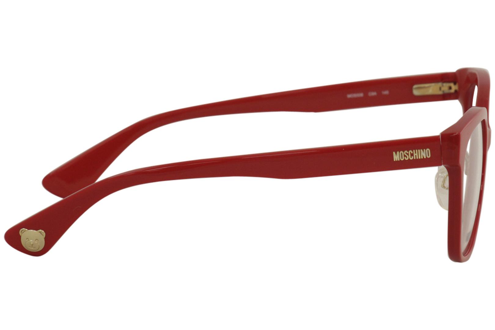 Moschino Women's Eyeglasses MOS/508 MOS508 C9A Red Full Rim