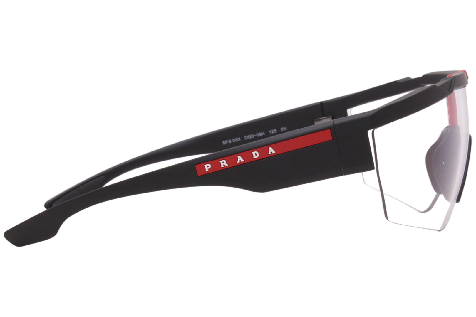 美品 PRADA LineaRossa SPS03S UB0-5KO サングラス Prada Linea Rossa Men's SPS03S SPS/03/S UB0/5K0 Brown