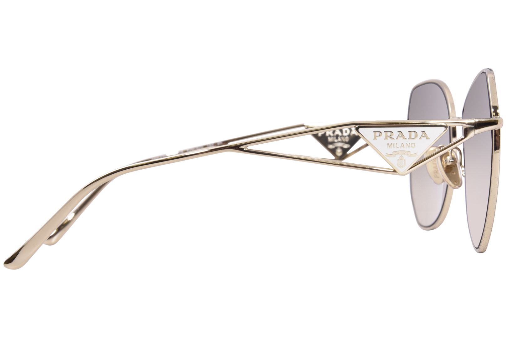 Prada PR-57YS ZVN3D0 Sunglasses Women's Pale Gold/Light Prada PR-57YS ZVN3D0 Sunglasses Women's Pale Gold/Light