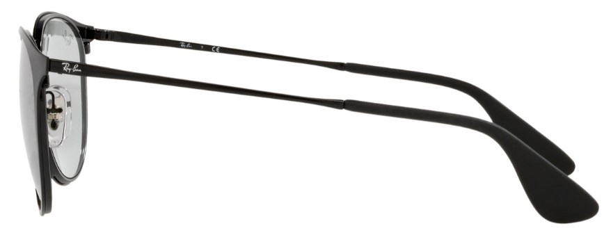 Ray Ban Erika-Metal RB3539 002/Q5 Sunglasses Women's Black/Green/Blue 54-19- 145 | EyeSpecs.com