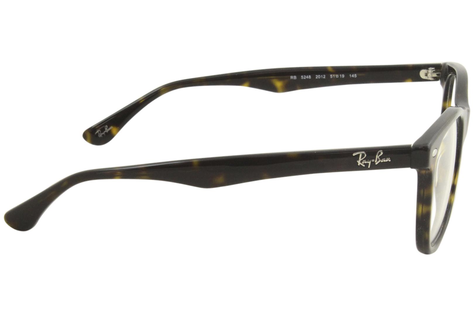 Ray Ban Men's Eyeglasses RB5248 2012 Dark Havana RayBan Optical Frame ...