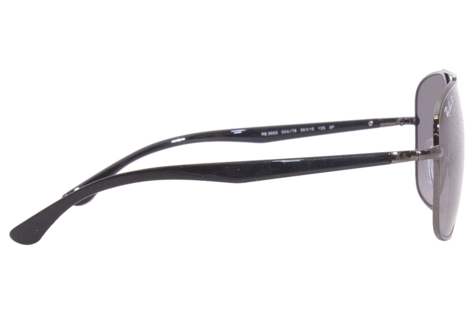 Ray Ban Sunglasses Men s RB3683 004 78 Gunmetal 56 15 135 EyeSpecs