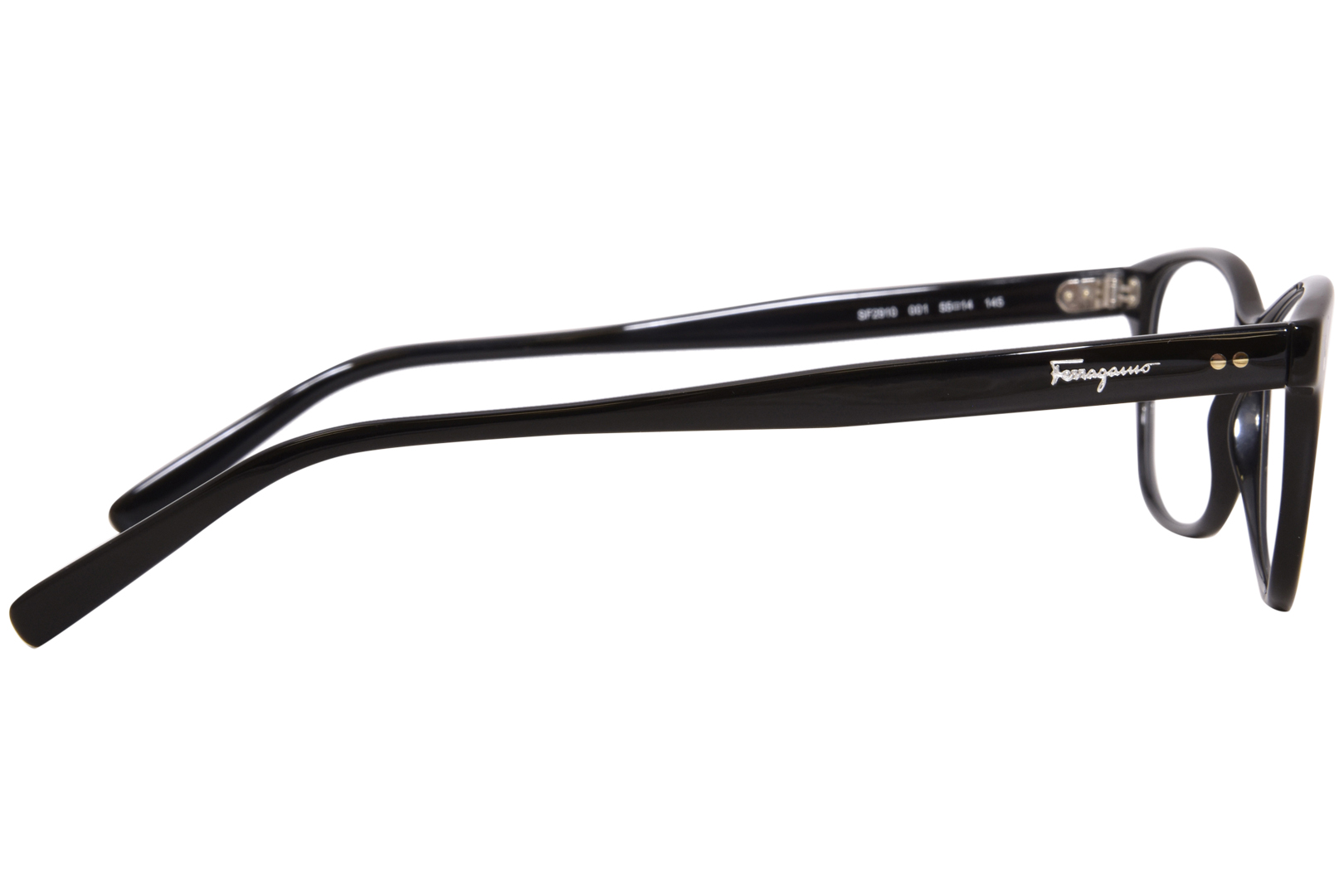 Salvatore Ferragamo SF2910 001 Eyeglasses Women's Black Full