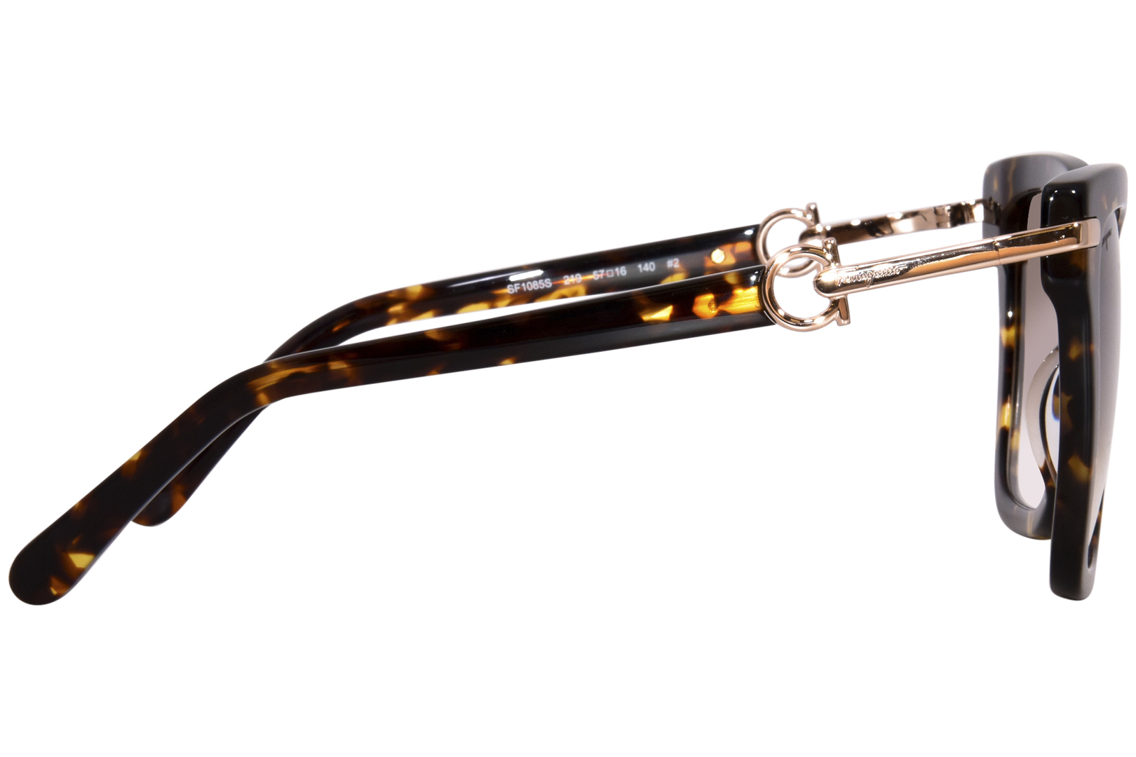 サングラス FERRAGAMO Woman Sunglasses Brown SF1085S DARK Salvatore Ferragamo SF1085S 219 Sunglasses Women's Dark