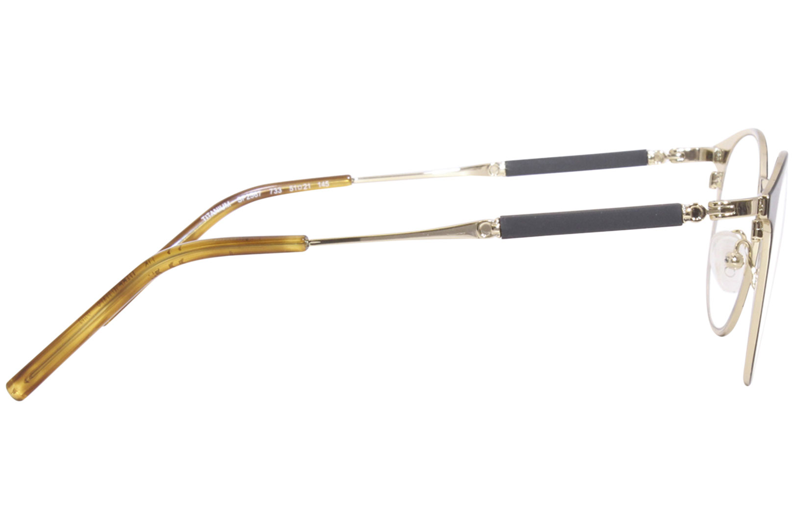 Salvatore Ferragamo SF2567 733 Eyeglasses Men's Black/Gold