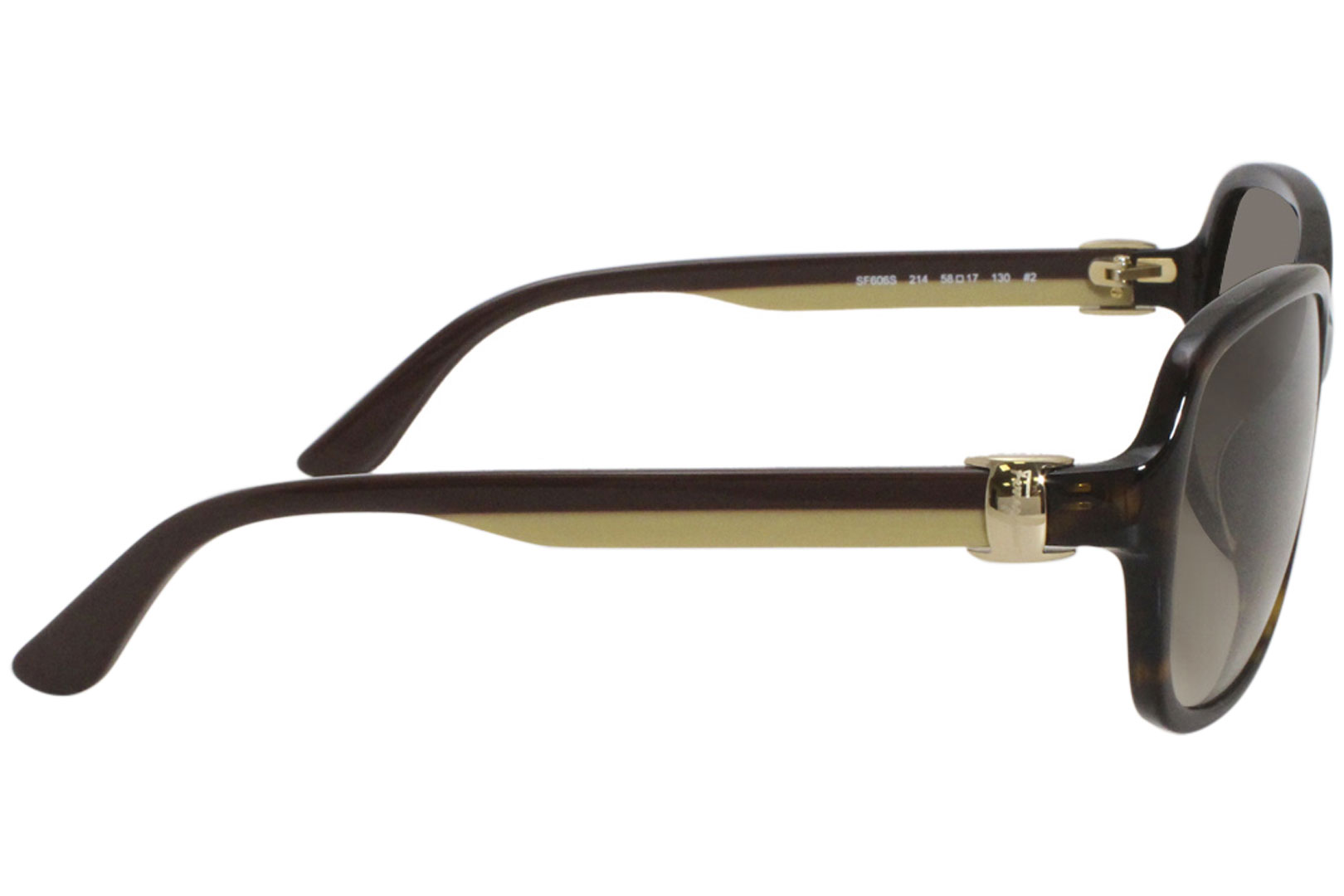 Salvatore Ferragamo Sunglasses SF606S 214 Tortoise-Brown