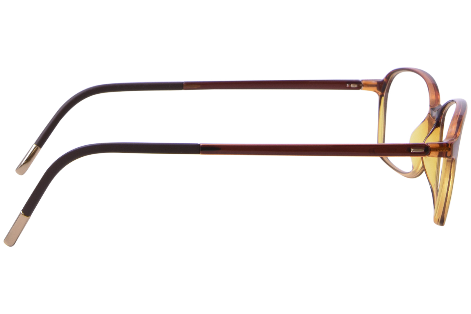 Silhouette Eyeglasses SPX Illusion 1605 2530 Tricolore Peach