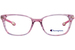 Champion Lark Eyeglasses Youth Girl's Full Rim Rectangle Shape