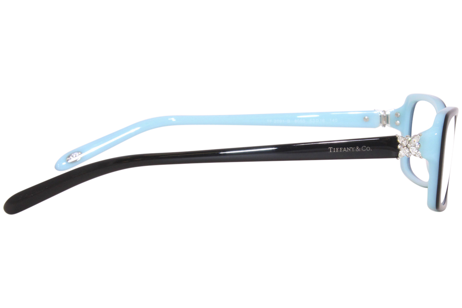 Tiffany & Co. Eyeglasses Women's TF2091B 8055 Black on