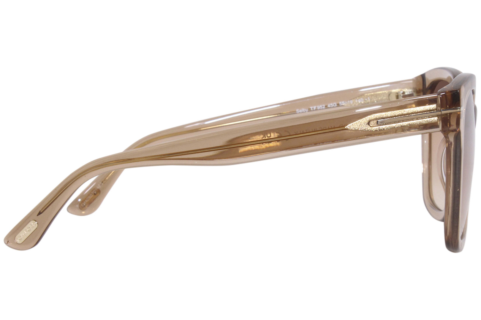 Tom Ford Selby TF952 45G Sunglasses Women's Rose Champagne